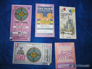 A Variety of Disney Passports
